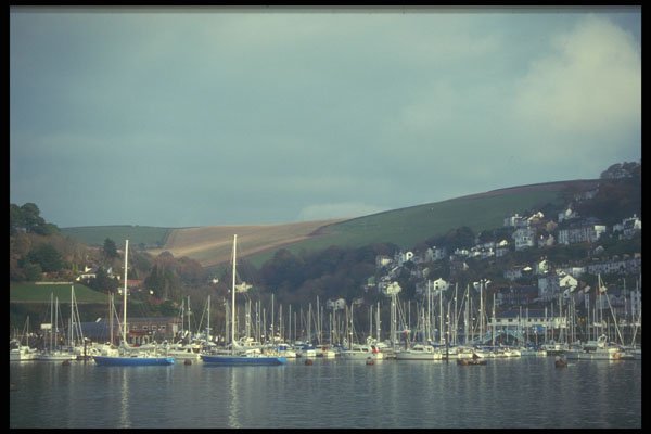 298025 Dartmouth Yacht Basin, Devon A4 Photo Print
