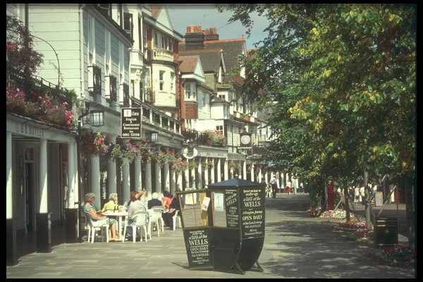 298035 The Pantiles, Royal Tunbridge Wells, Kent A4 Photo Print