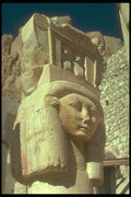 299002 Deir El Bahri A4 Photo Print