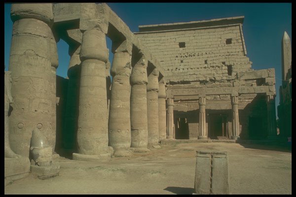299015 Luxor, Thebes, Temple Of Luxor A4 Photo Print