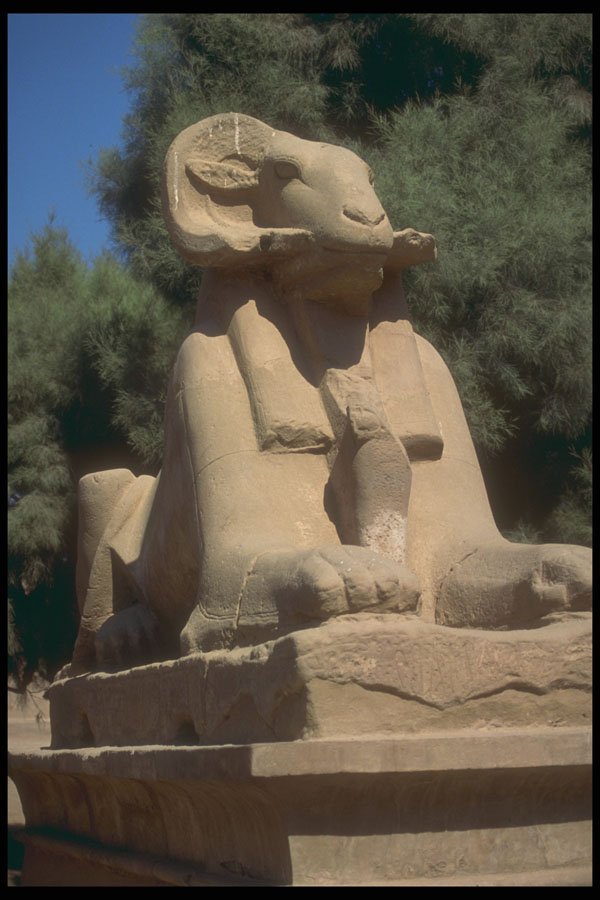 299024 Luxor, Thebes, Temple Of Karnak A4 Photo Print