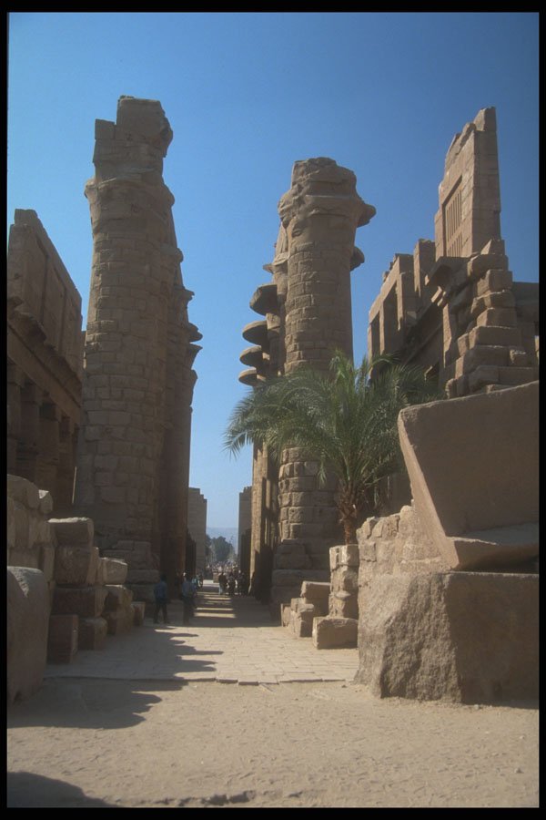 299032 Luxor, Thebes, Great Temple Of Karnak A4 Photo Print