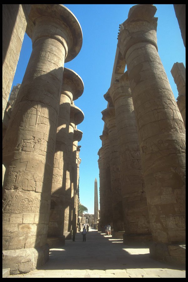 299033 Luxor, Thebes, Karnak Temple A4 Photo Print