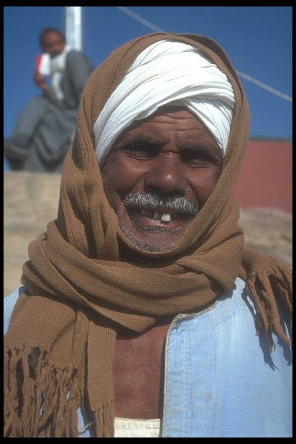 299037 Luxor, Thebes, Boatman A4 Photo Print