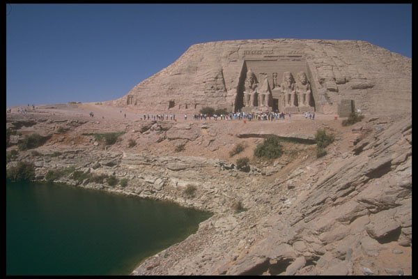 299047 Abu Simbel, Lake Nassar A4 Photo Print