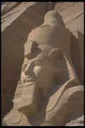 299050 Abu Simbel, Colossal Head Of Ramses II A4 Photo Print