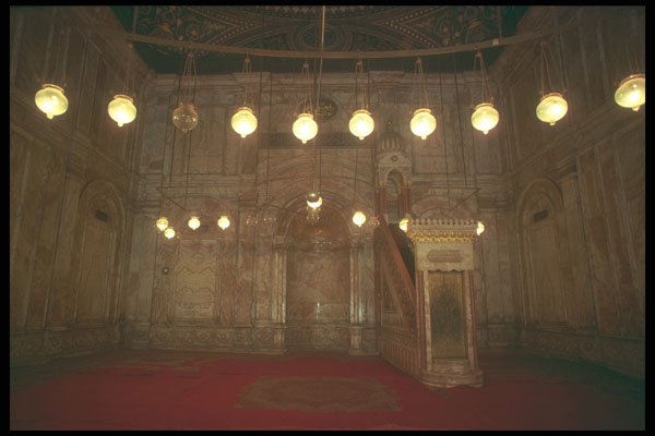 299089 Cairo, Interior Of Mosque A4 Photo Print