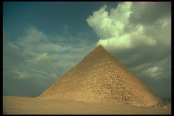 299091 Giza, Pyramid Of Khefren A4 Photo Print
