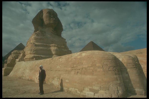 299095 Giza, Great Sphinx A4 Photo Print