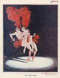 2H Les Jolly Sister Vintage Advert A4 Photo Print