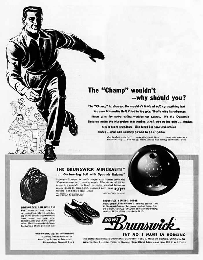 2L Brunswick Minera Vintage Advert A4 Photo Print