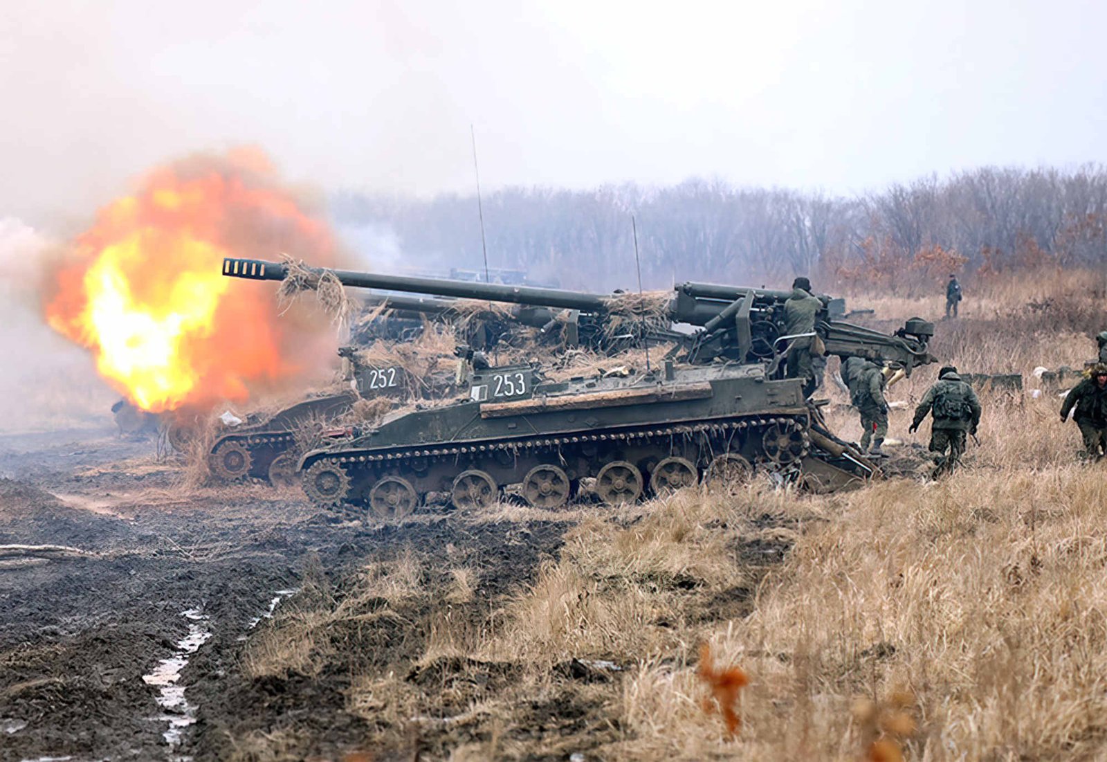2s5 Giatsint S Hyacinth Model 1981 Self Propelled Artillery Soviet Union (2) Military A4 Photo Print