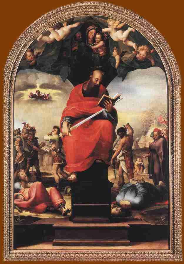2st paul. Art A4 Photo Print