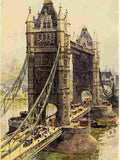 3 03 the tower bridge london 2 Advert A4 Photo Print