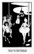 3 Aubrey Beardsley Vintage Advert A4 Photo Print