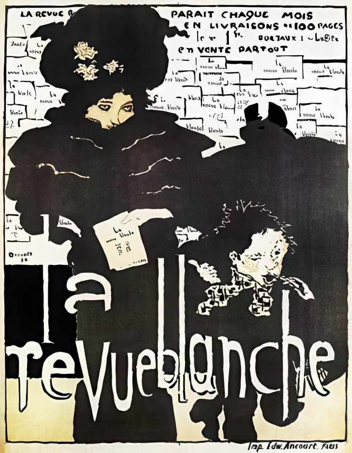 3 Bonnard La Revue Vintage Advert A4 Photo Print