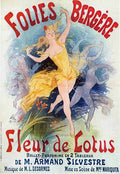 3 Cheret Folies Be Vintage Advert A4 Photo Print