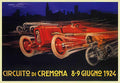 3 Circuito Di Cremo Vintage Advert A4 Photo Print