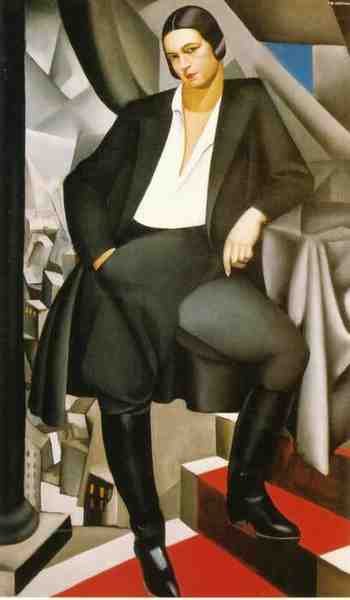 3 De Lempicka 1925 Duchessde La Salle A4 Photo Print