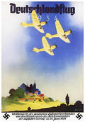 3 Deutschlandflug Vintage Advert A4 Photo Print
