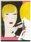 3 Fashion Illustrat Vintage Advert A4 Photo Print