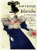 3 La Revue Blanche Vintage Advert A4 Photo Print