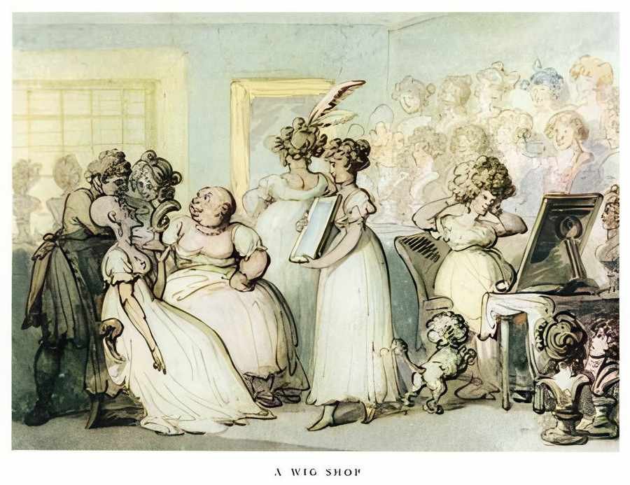 3 Rowlandson A Wig Vintage Advert A4 Photo Print