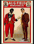 3 al g field minstrels Advert A4 Photo Print