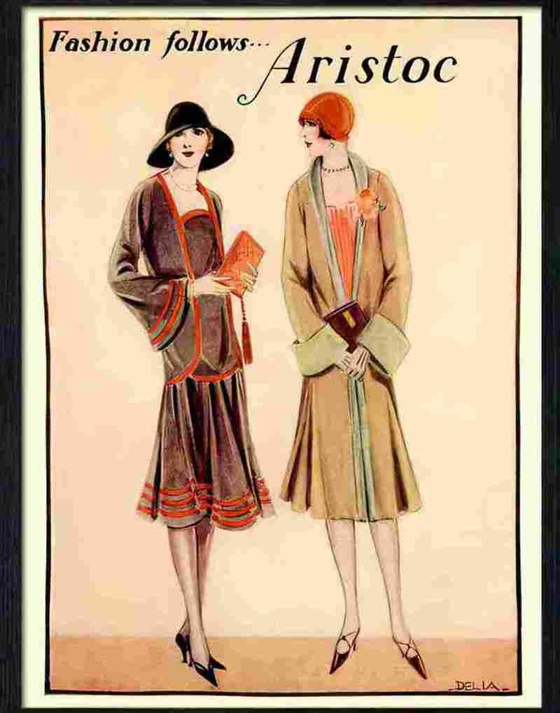 3 aristoc stockings art deco fashion advert 1920s 2 Advert A4 Photo Print