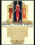 3 celanese art deco Advert A4 Photo Print