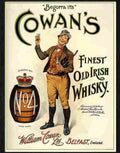3 cowans irish whisky Advert A4 Photo Print