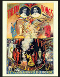 3 fak hongs circus magic Advert A4 Photo Print