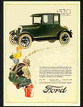 3 ford car advert Advert A4 Photo Print