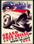 3 grand prix suisse 1934 Advert A4 Photo Print