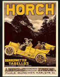 3 horch car advert 1900s Advert A4 Photo Print