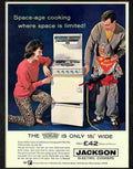 3 jackson electric cooker advert 1960s Advert A4 Photo Print