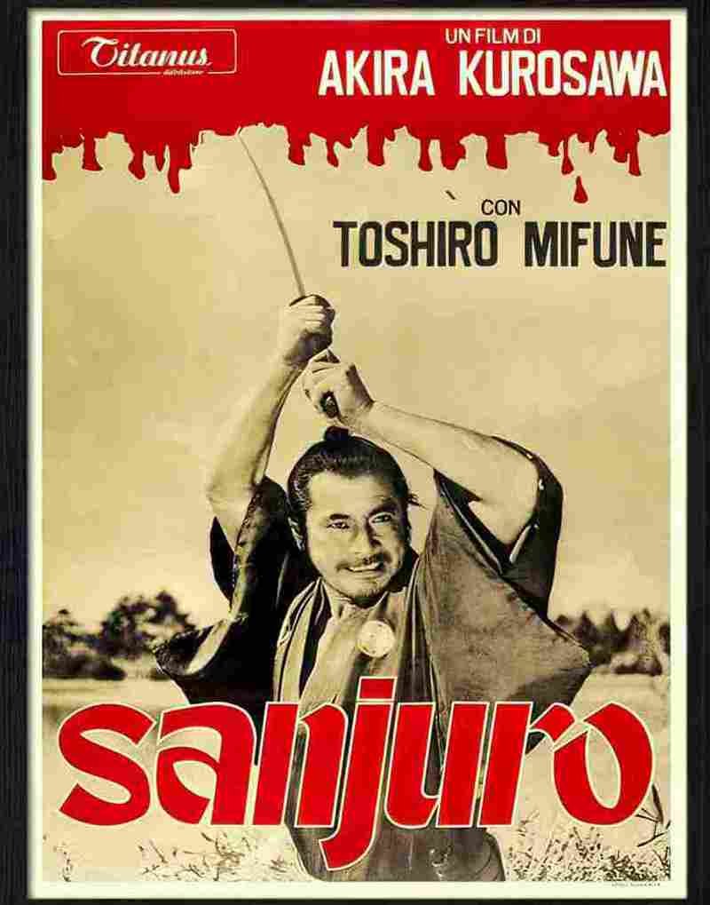 3 sanjuro kurosawa Advert A4 Photo Print
