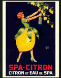 3 spa citron lemonade Advert A4 Photo Print