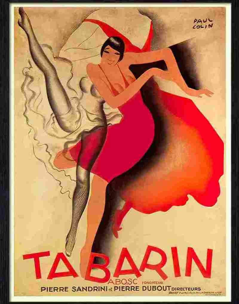 3 tabarin paul colin Advert A4 Photo Print