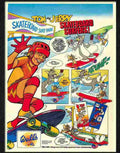 3 tom and jerry walls ice cream skateboard advert 1970s 2 Advert A4 Photo Print