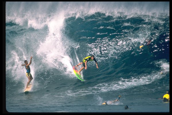 300004 Pipeline wipeout, Oahu, Hawaii A4 Photo Print