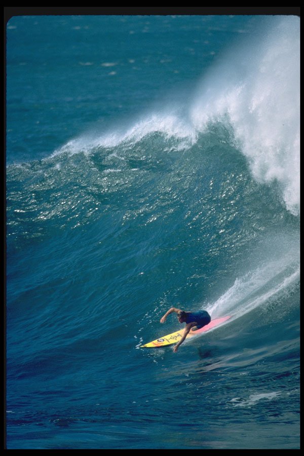 300005 Wipeout, Walmea Bay, Hawaii A4 Photo Print