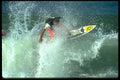 300020 Beach break floater, California A4 Photo Print