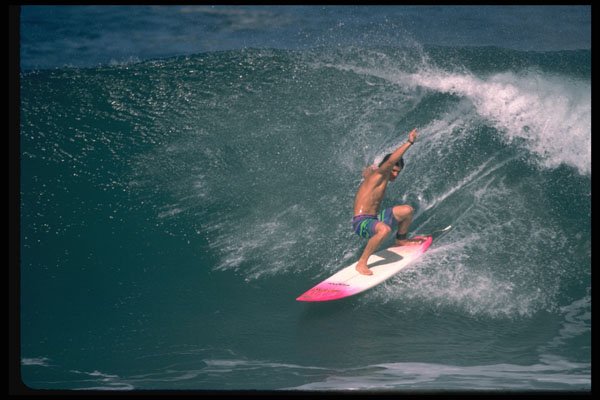 300040 Backside spit, Oahu, Hawaii A4 Photo Print