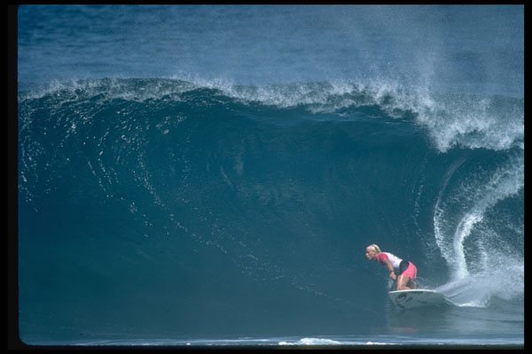 300042 Backdoor Pipeline, bottom turn A4 Photo Print