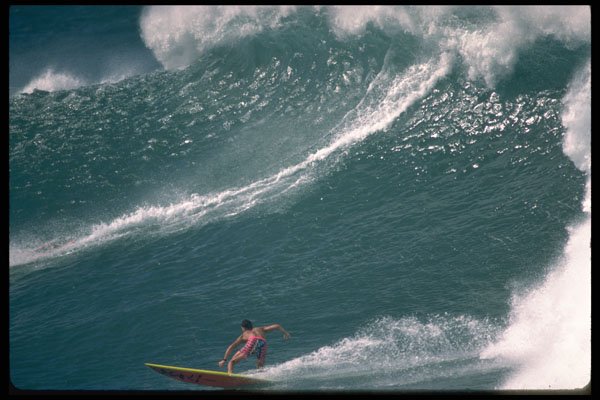 300043 Bottom turn, Walmea Bay, Oahu, Hawaii A4 Photo Print