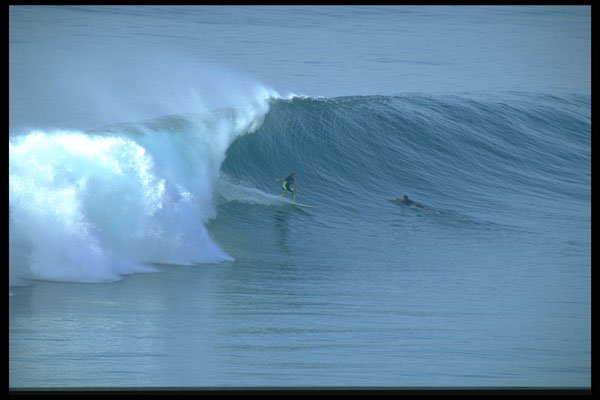 300060 Winter afternoon surf session, Blacks Beach, California A4 Photo Print