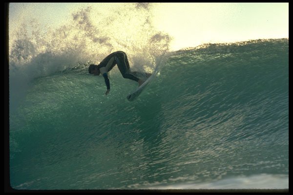 300065 Late afternoon, backside turn, Blacks Beach A4 Photo Print