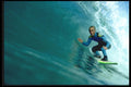 300087 Frontside beach break tube, Imperial Beach, California A4 Photo Print
