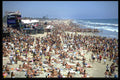300093 Surf contest crowd, Huntington Beach, California A4 Photo Print